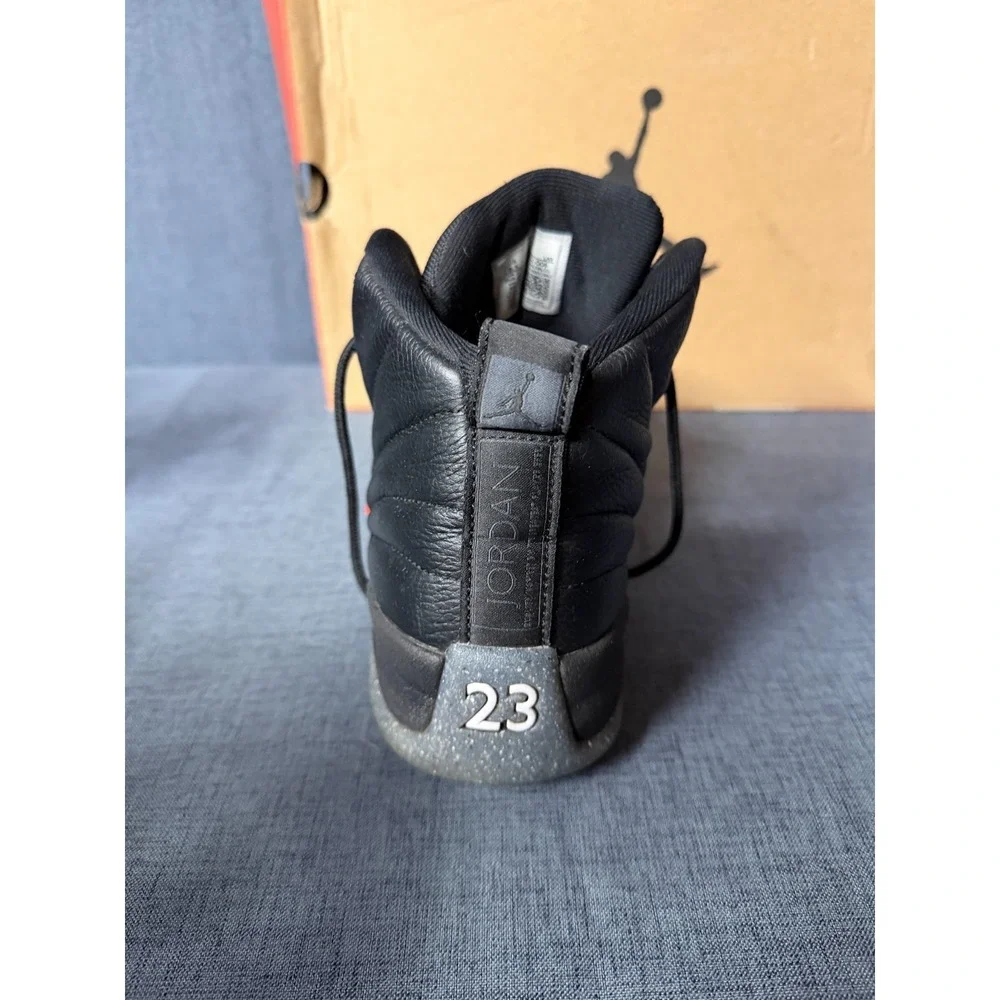 Nike Air Jordan 12  Retro Utility Black-Bright Crimson DC1062-006  Mens Size 8.5